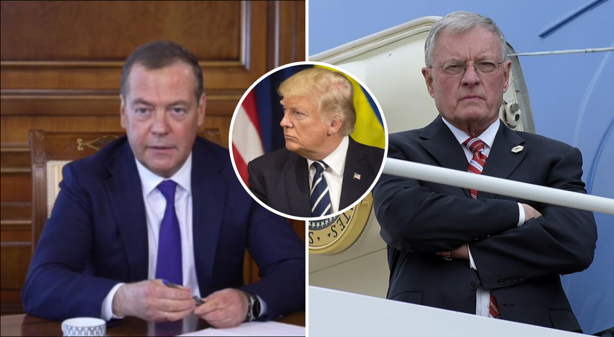 Келлог, Трамп, Медведев