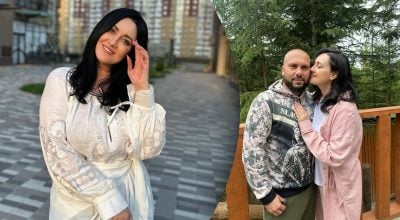 Соломія Вітвіцька з нареченим Соломія Вітвіцька з нареченим